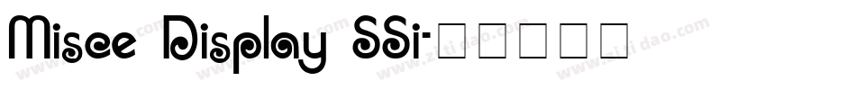 Misce Display SSi字体转换